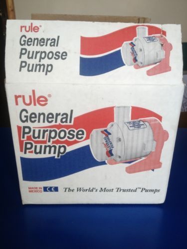 Rule model 17a, 3800gph, 14380lph general purpose pump, xylem model