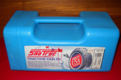 Peerless snotrac traction cables 1421-10 fits tires 13 to 15