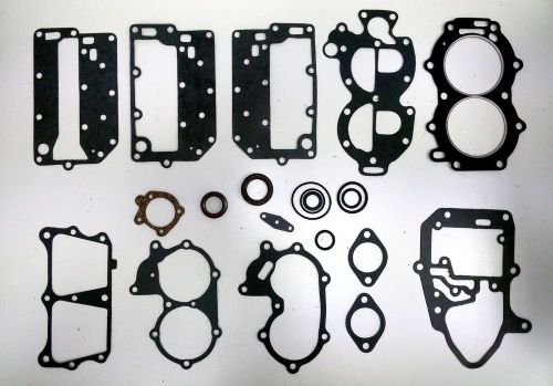 Johnson evinrude 20-30hp gasket set ro: 433941 392567 392615 crank seal included