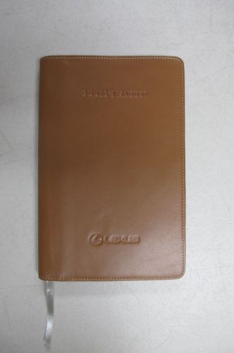 2008 lexus ls 600h l navigation system owner&#039;s manual in leather case