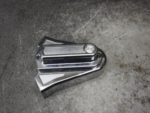 06 Harley Softail FXST Rear Axle Bolt Cover 27N, image 1