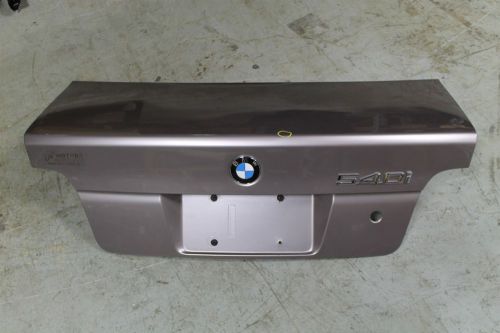 Oem bmw e39 540i 97-03 528i 530i 525i trunk boot deck lid alpine silver