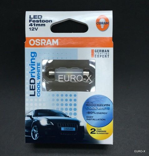 Osram festoon 41 mm led 12v car 6000k interior driving light #usgtc