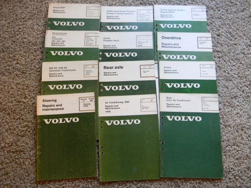 12 - volvo repair and maintenance manuals