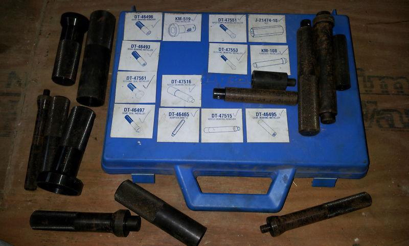 Kent moore needle bearing tools kit bundle dt-475 km- dt-464 and more