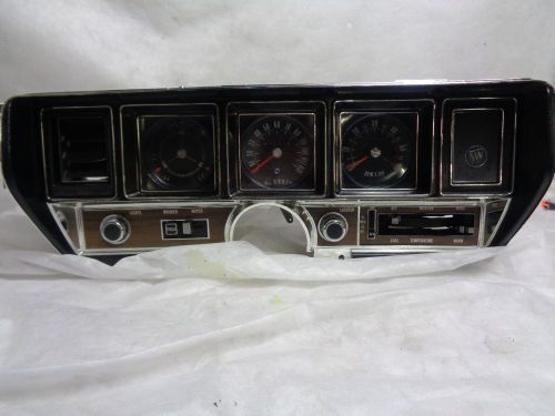 1970 buick stage 1 oem speedometer w/tach non air conditioning