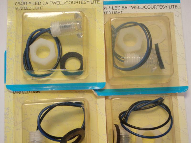 Led baitwell courtesy waterproof light seachoice 05461 4 pac sale leds lights