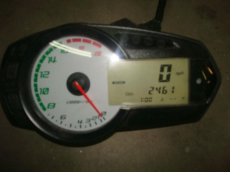 2011 zx-6 zx6r speedometer