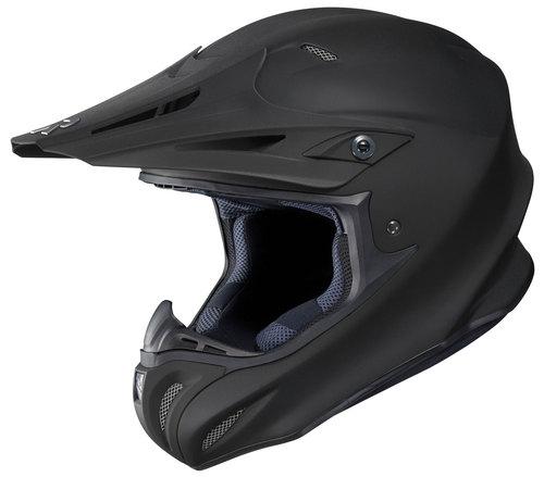 Hjc rpha-x off road motorcycle helmet matte black size large