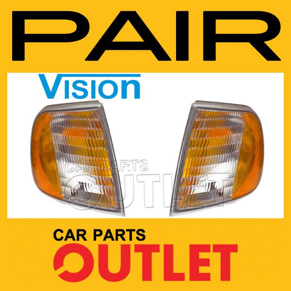 1997-2002 ford f150 corner lamp combo fo2550118 signal lights lens hsg fo2551118