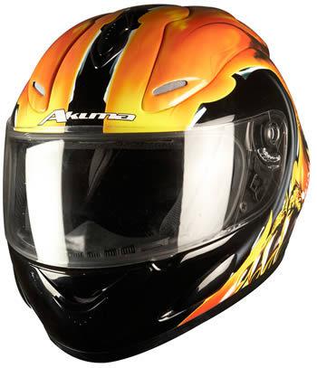 Akuma werewolf new motorcycle helmet size xxxl 65-66cm