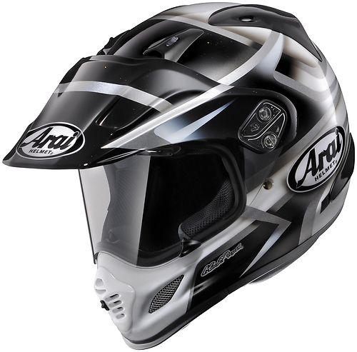 Arai visor for xd4 motorcycle helmet - diamante black/white
