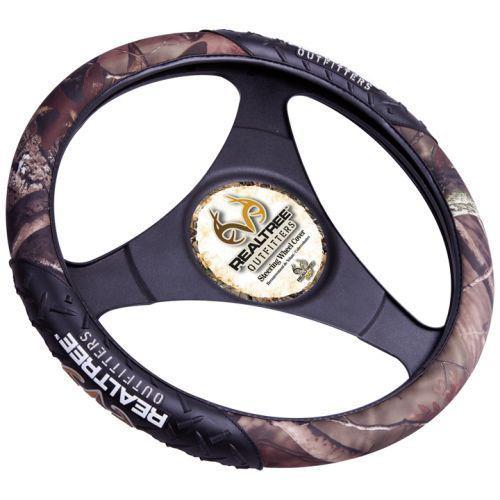Realtree ap camouflage rubber molded steering wheel cover