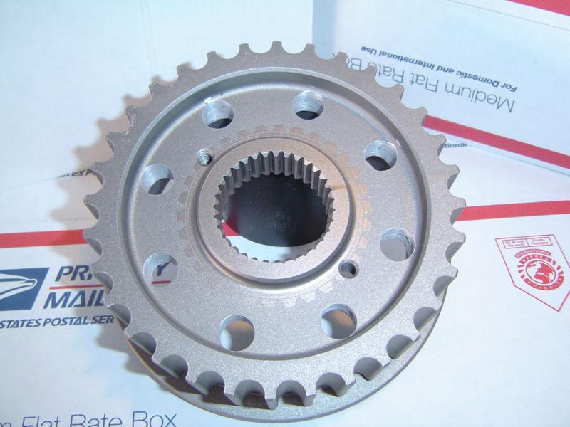 Harley pulley 32 tooth, new 2-1/4 lbs!! aluminum 1994-2005 front trans sprocket