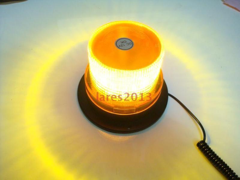 4.1" magnetic emergency 26 led waterproof strobe light amber base auto light 