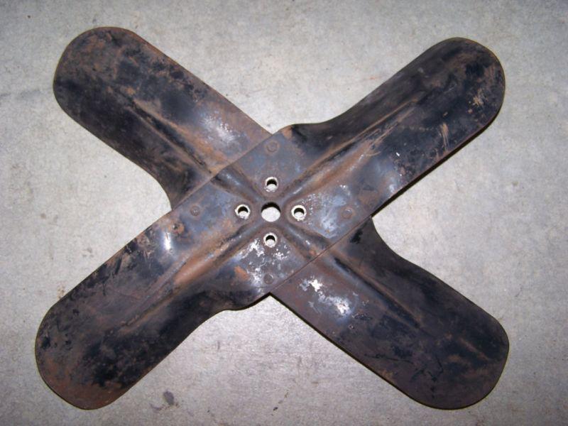 1956 1958 1959 1960 1961 gm and corvette cooling fan blade 4 blade