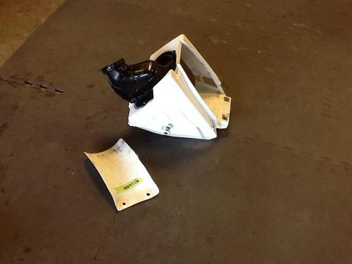Honda airbox oem highflo off1997 cr500 cr500 cr 500r fits 89-01 steel frame only
