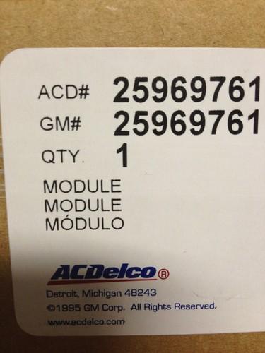 Acdelco oe service 25969761 abs control module-electronic brake control module