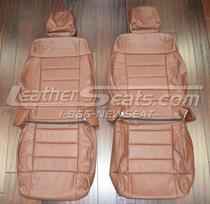 2011 - 2012 jeep wrangler unlimited leather trimmed upholstery seat covers