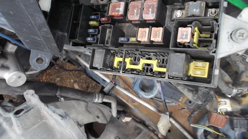 02 outback impreza fuse box under hood engine compartment