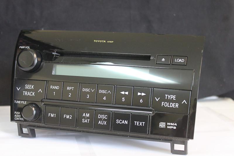 Toyota tundra sequoia factory 6 disc mp3 oem cd player a51829 86120 0c181