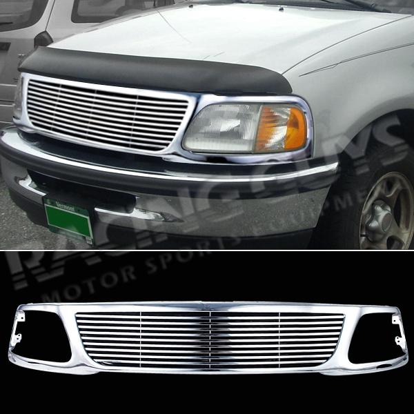 1997 1998 ford f150/expedition all chrome billet style grille grill 97-98 new