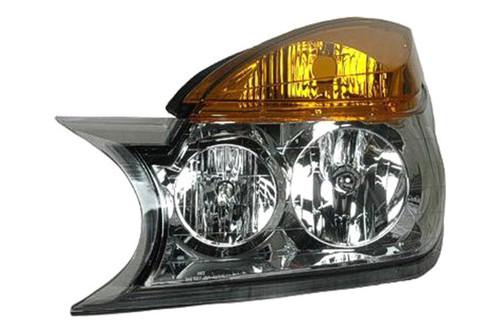 Replace gm2502226 - 02-03 buick rendezvous front lh headlight assembly