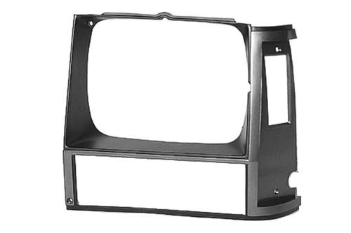 Replace ch2512108pp - jeep cherokee lh driver side headlight door brand new