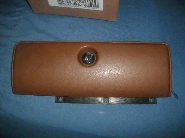 1976 77 78 79 80 volare aspen glove box door with hinge brown