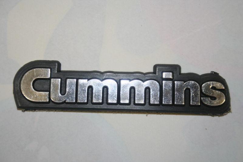 Cummins emblem dodge decal plaque tag sticker new gift