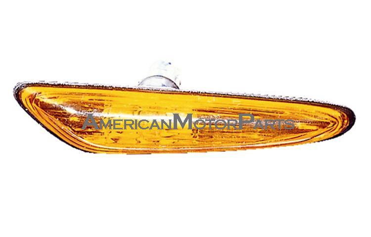 Passenger replacement amber side marker repeater light 02-05 bmw e46 3-series