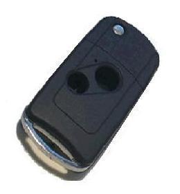 Uncut 2 buttons flip key shell for honda accord civic crv fit pilot
