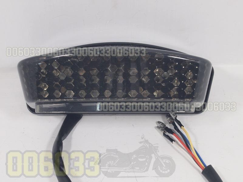 Led brake tail light with turn signal for ducati m 400 750 monster 900 1000 s4r