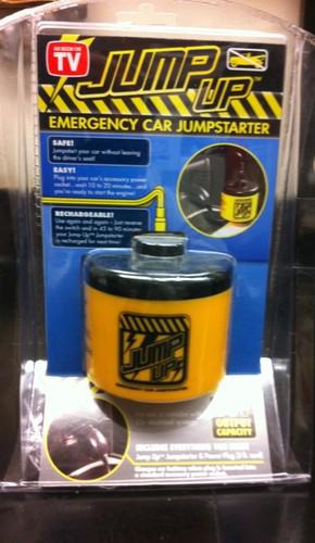 New jump up emergency rechargeable car starter - fast & easy plugs into lighter