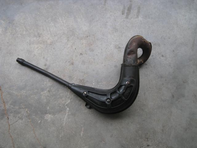1983 yamaha yz80 - exhaust expansion header pipe