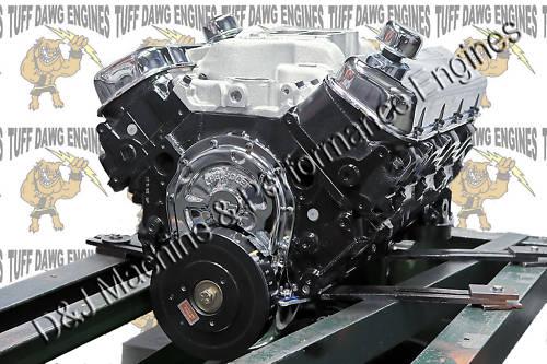 Chev 454/450hp crate engine by tuff dawg engines
