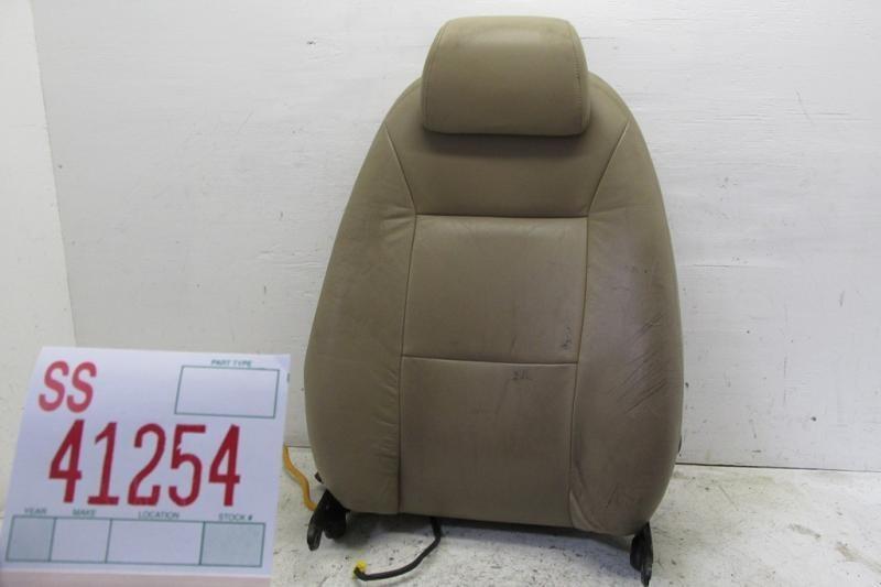 99-10 saab 9-5 4dr sedan left driver front power seat upper back cushion airbag