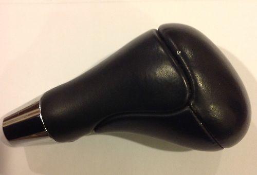 Mercedes, 01-06 s500, cl500, cl600, leather shifterknob, charcoal,black