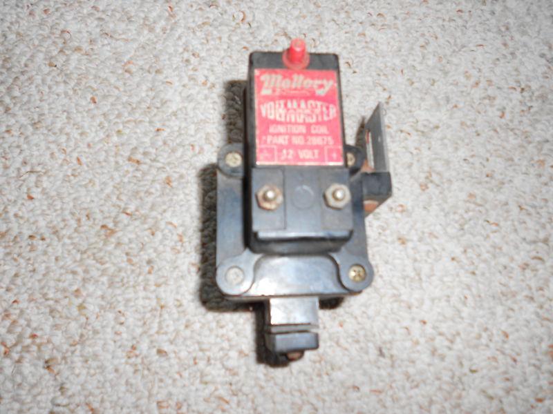  mallory voltmaster mark 2  12 volt coil used   