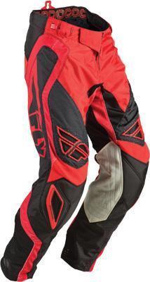 Fly racing evolution rev motocross pants red black size us 30