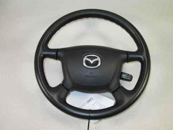 01 mazda protege black steering wheel w/airbag air bag