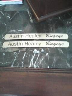 Austin healy sprite bugeye threshold plates