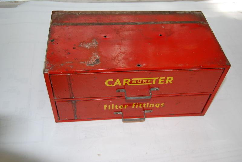 Carter carburetor sign drawers afb wcfb chevy corvette gm display