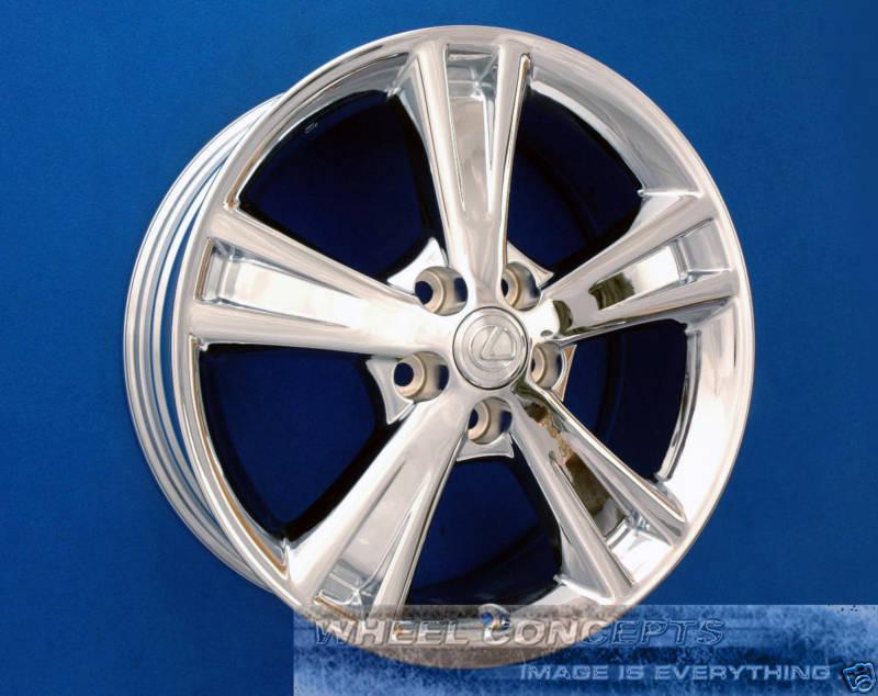 Lexus rx400h 18 inch chrome wheel exchange rx400 rx 400