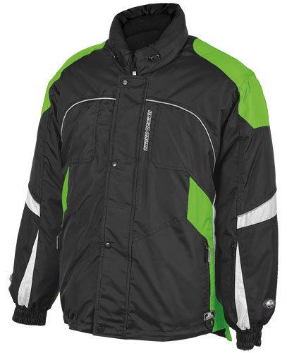 2012 choko trail breaker men's snowmobile jacket green medium 