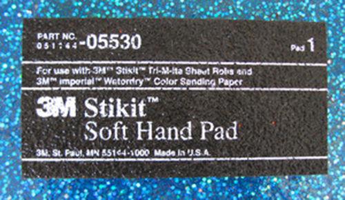 1ea - 3m™ stikit - soft hand pad 05530