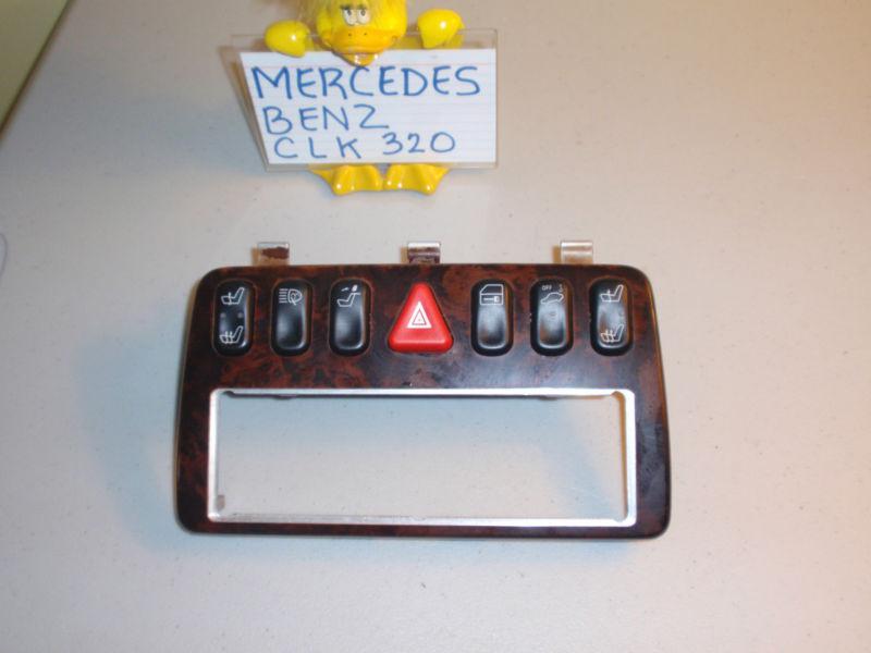 98 99 00 01 02 03 mercedes benz clk320 door lock-seats-head lamp wiper switch