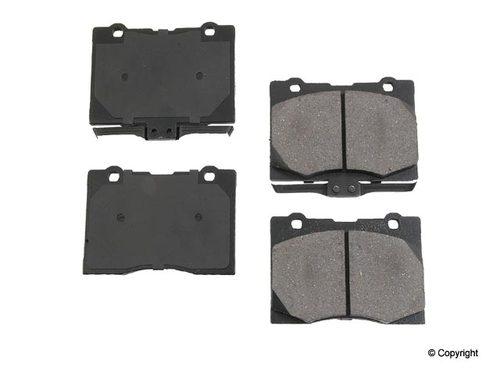 Wd express 520 10910 508 brake pad or shoe, front-opparts ceramic disc brake pad
