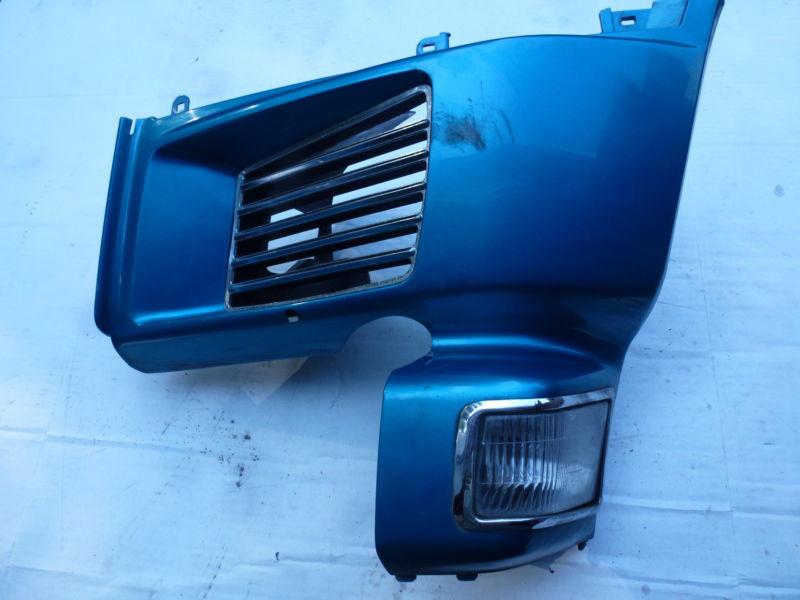 Honda goldwing gl1500 gl 1500 barbadous blue rt fairing lower w/fog