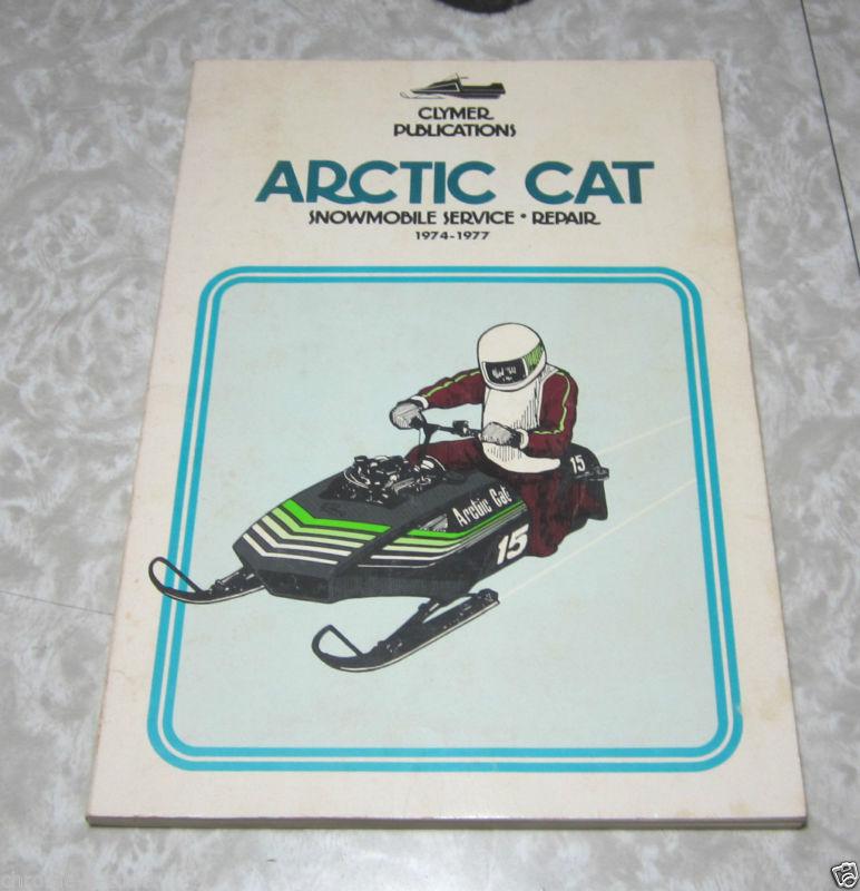 1977 artic cat snowmobile repair manual  74 75 76 77 pantera panther cheetah jag